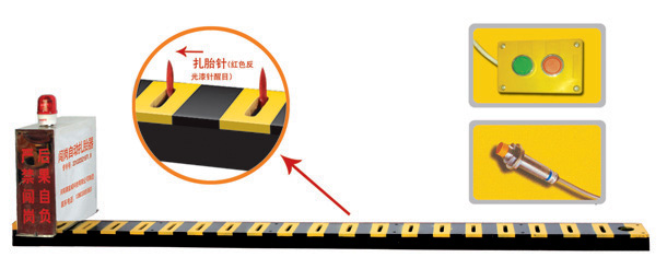 沅陵县V3嵌入式闯岗自动扎胎器/阻车器